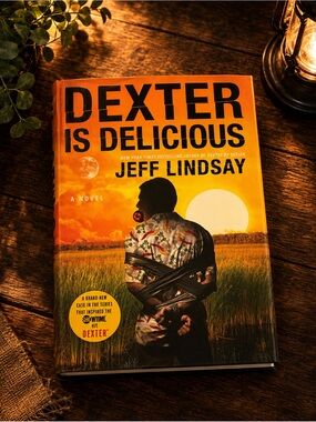 Dexter Is Delicious by - Yellow/Orange Hardcover